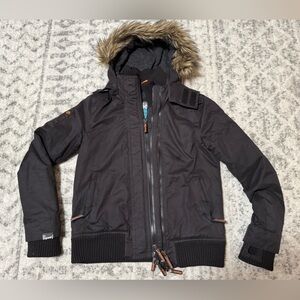 Superdry Black Windbomber Jacket